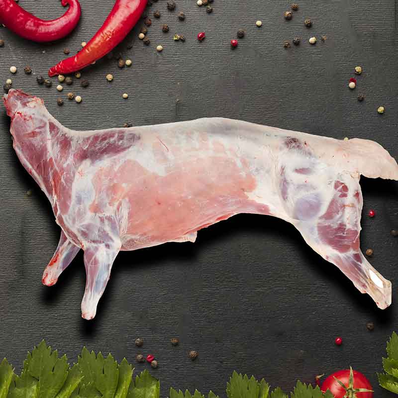 Carcasse d’agneau halal